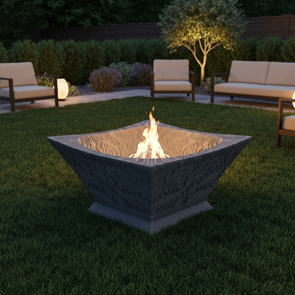 Backyard Custom Fire Pit