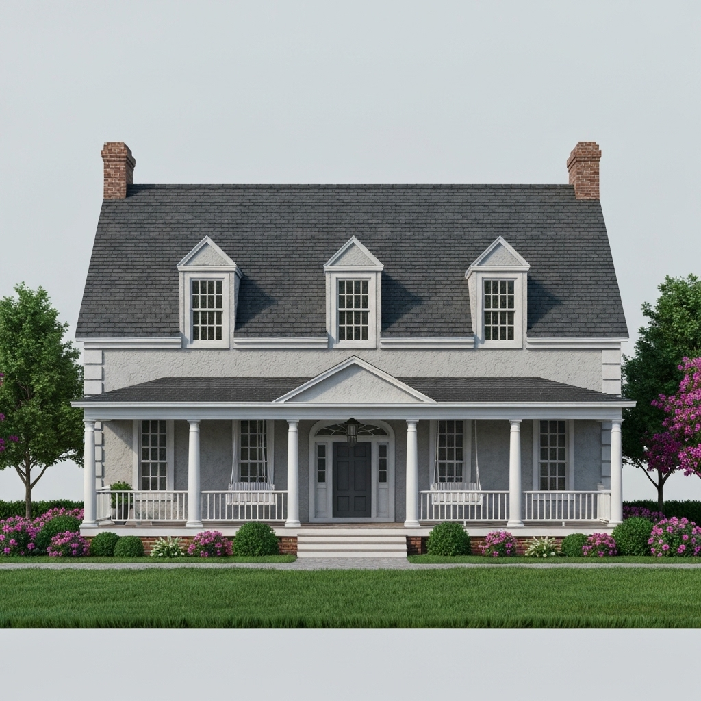 Traditional Colonial House